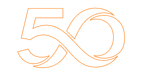 50 años Maresa · lineal naranja